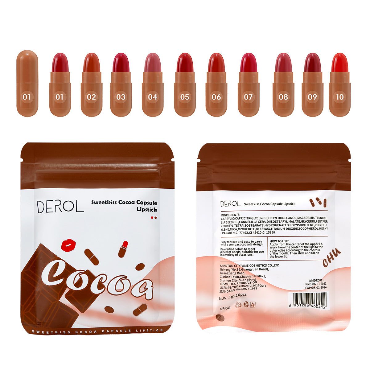 Matte Matte Lipstick In 10 Bags Matte Matte Lipstick In 10 Bags
